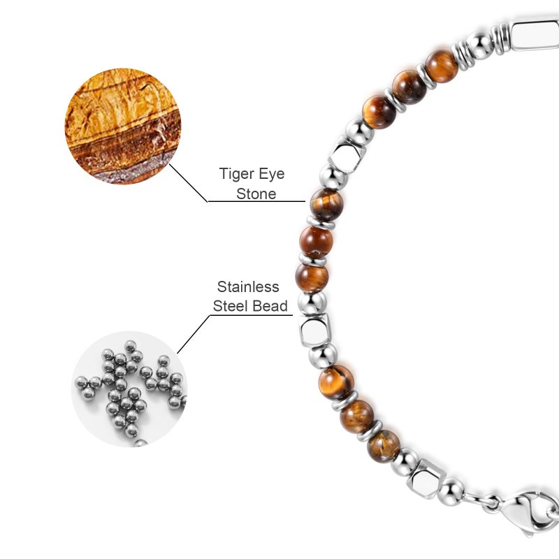 SIUMAL Beaded Bracelets for Women - Silver and Gold Boho Bracelets, Trendy Jewelry Gifts for Lover, Mom, Friends - Image 5