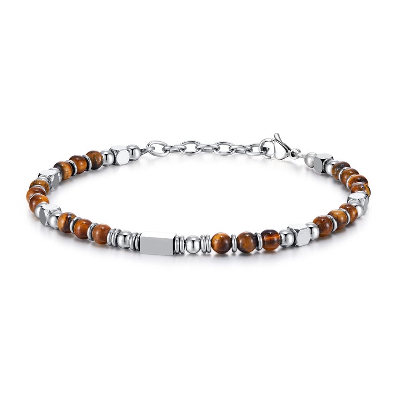 SIUMAL Beaded Bracelets for Women - Silver and Gold Boho Bracelets, Trendy Jewelry Gifts for Lover, Mom, Friends - Image 1