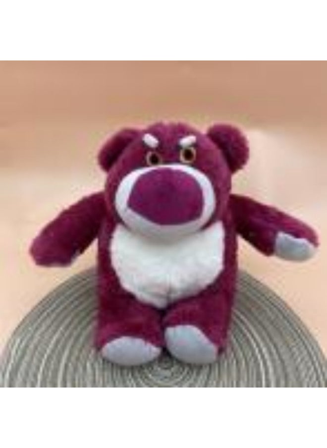 null - Labubu Labu Horror Smile Animal Plush Doll 8 Inch Grasp Machine Doll Bubble Labu Rabbit 9 Inch-Color:Strawberry Bear-Height:(minimum Order Is 20 Pieces Per Style) - Image 1
