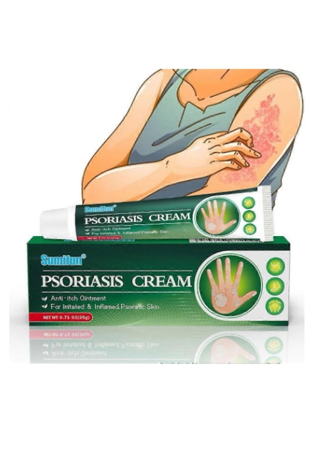 Sumifun Natural Herbal Psoriasis Cream - 20gm - Image 2
