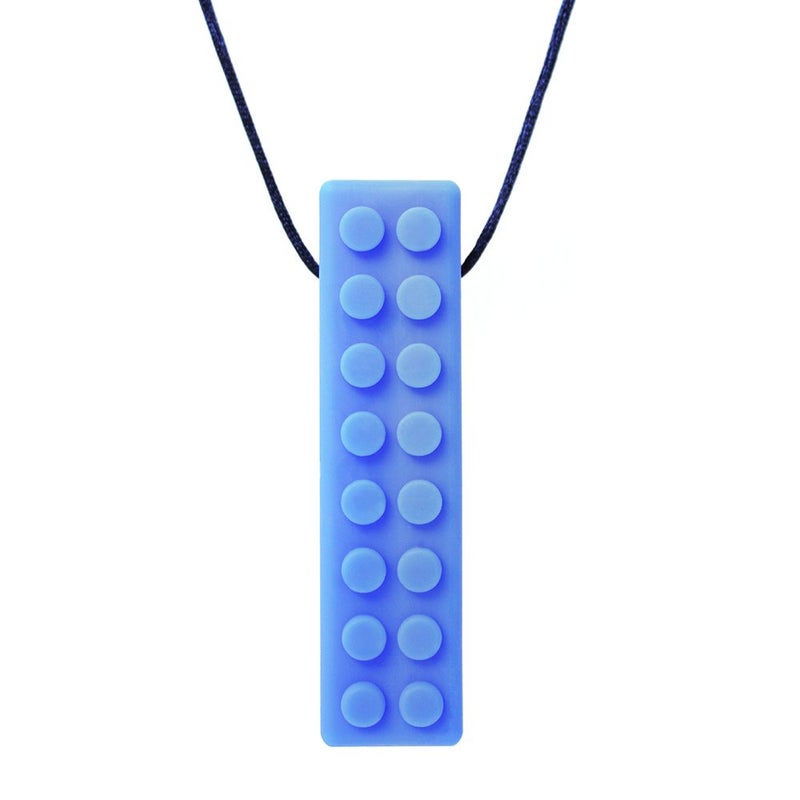 قلادة مضغ ARKs Brick Stick XXT ذات الملمس مصنوعة في الولايات المتحدة الأمريكية باللون الأزرق شديد الصلابة