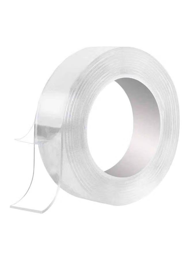 Clear Double Sided Nano Adhesive Tape 10mm x 3m Strong Sticky Tape for Home Office Daily Use and Outdoor Applications