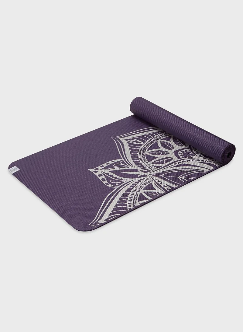 Gaiam 6Mm Premium Metallic Medallion Yoga Mat