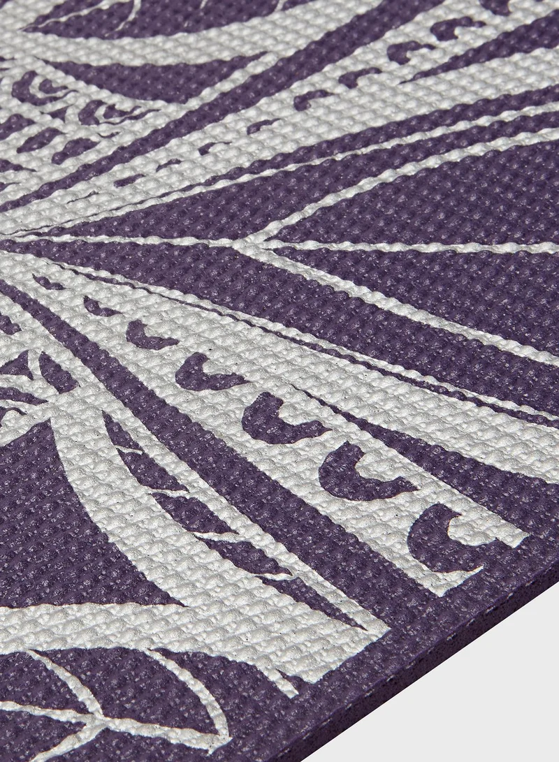 Gaiam 6Mm Premium Metallic Medallion Yoga Mat