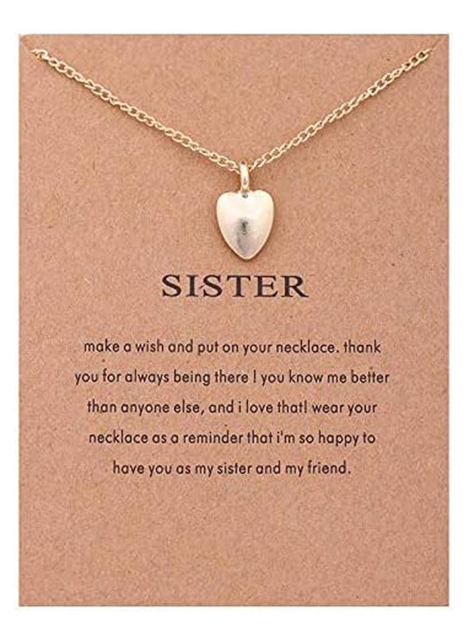 Generic - Sister Necklace - Gold Plated, for Women - Image 1
