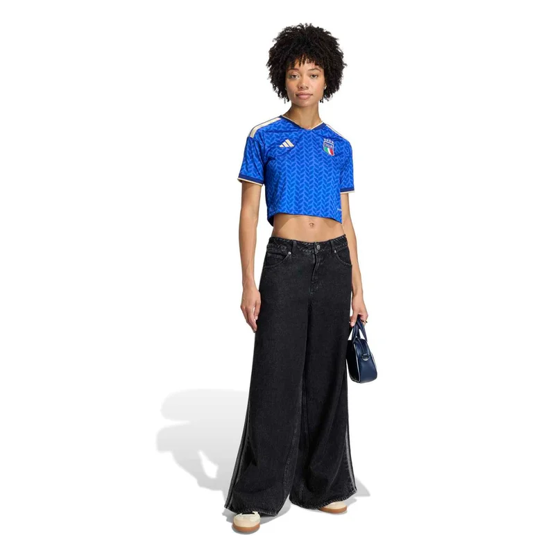 Adidas  Italy 26 Home Cropped Jersey for Women | Best Price UAE