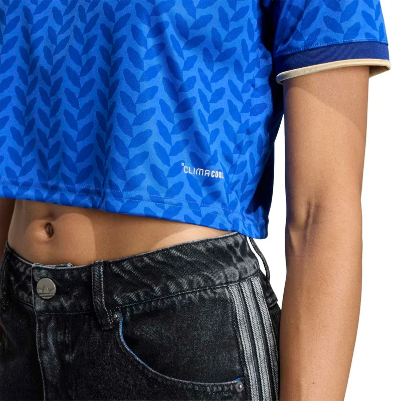 Adidas  Italy 26 Home Cropped Jersey for Women | Best Price UAE