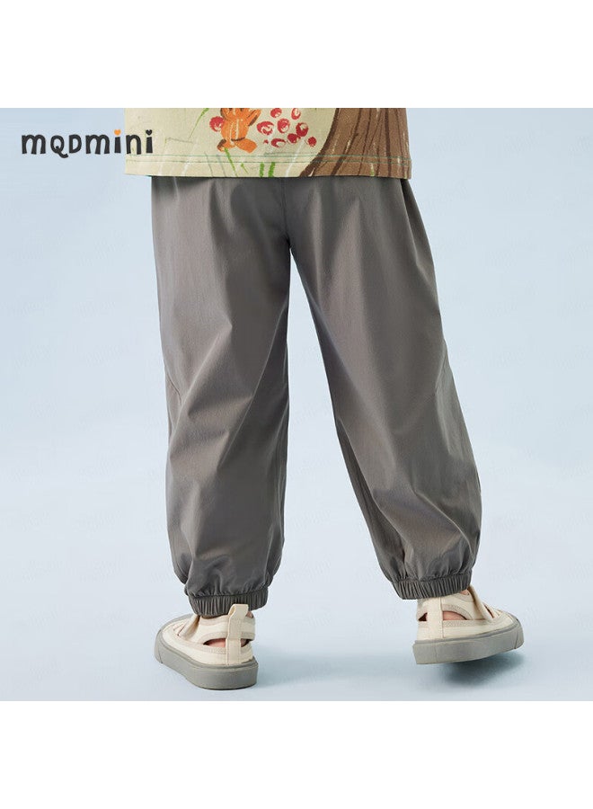 Mqdmini Boys' Mosquito-repellent Pants, Breathable Children's Casual Trousers, Fashionable And Comfortable Long Pants For Young Kids, Energetic Dinosaur Desig - Image 2