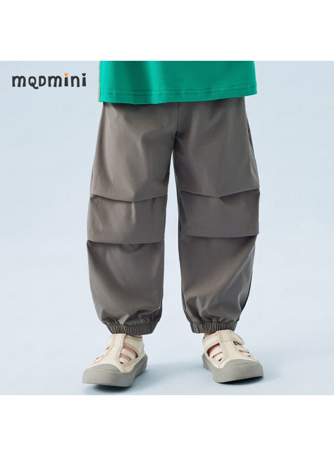 Mqdmini Boys' Mosquito-repellent Pants, Breathable Children's Casual Trousers, Fashionable And Comfortable Long Pants For Young Kids, Energetic Dinosaur Desig - Image 1