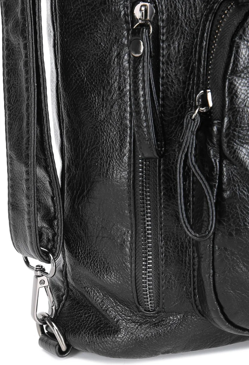 برشلونة Washed Leather Both Back and Shoulder Women's Bag 21-K 1580