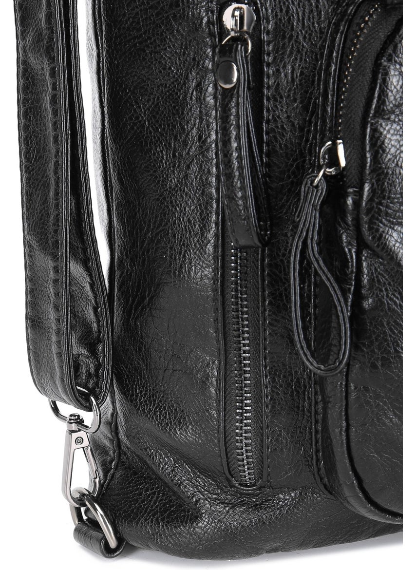 Barcelona - Washed Leather Both Back and Shoulder Women's Bag 21-K 1580 - Image 1