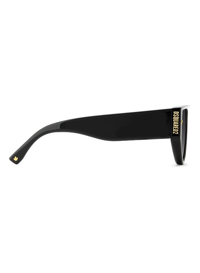 DSQUARED2 D2 0201/S Sunglasses Black Irregular - Image 4