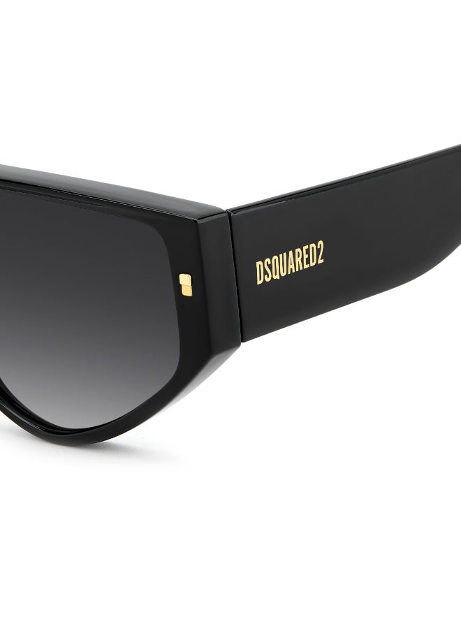 DSQUARED2 D2 0201/S Sunglasses Black Irregular - Image 5