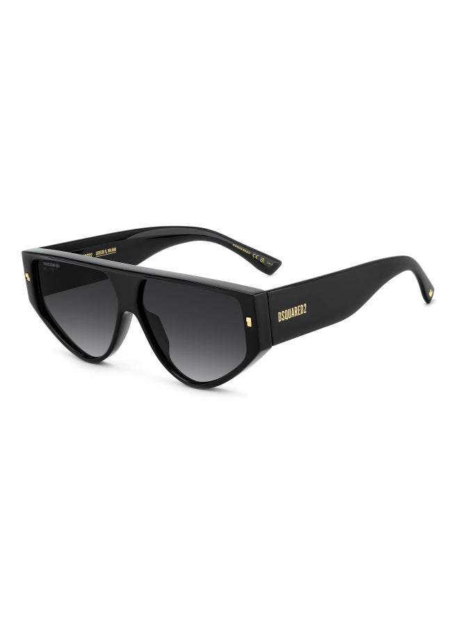 DSQUARED2 D2 0201/S Sunglasses Black Irregular - Image 1