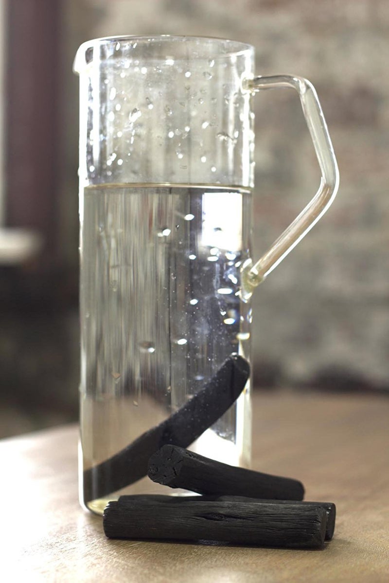 إيبينكا فحم بينشوتان من كيشو اليابان - أعواد تنقية المياه للحصول على مياه ذات مذاق رائع 4 أعواد - كل عصا تقوم بتصفية زجاجة مياه ذات حجم شخصي - Image 2