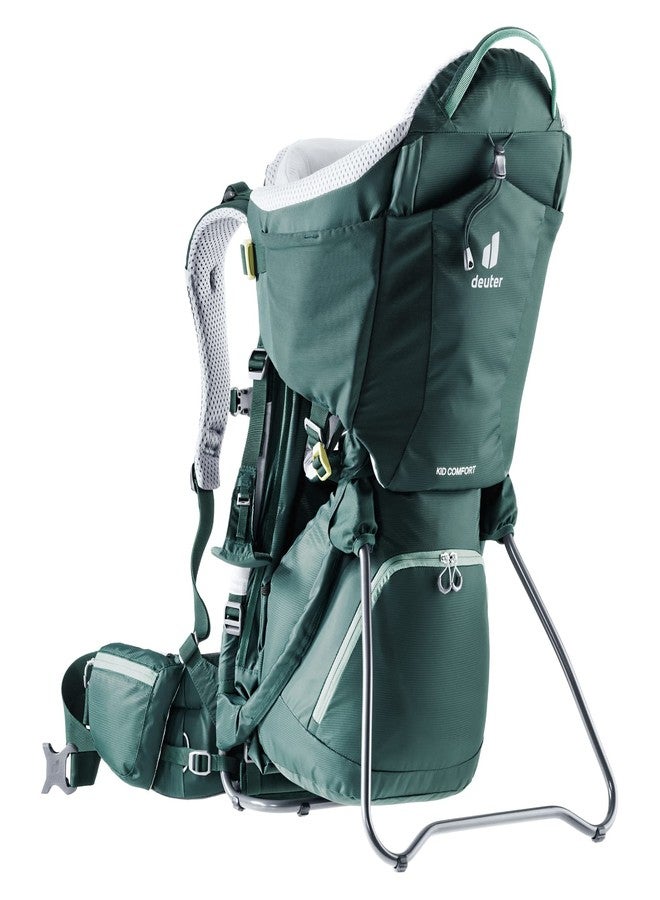 Deuter Kid Comfort Child Carrier and Backpack for Travel & Hiking with Toddlers - Forest - Image 1