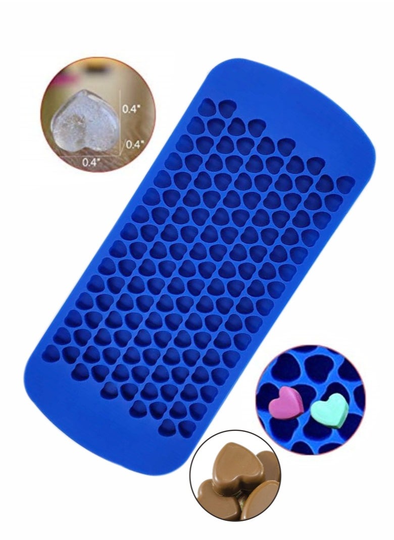 HieerBus Mini Silicone Ice Cube Trays Chocolate Mold  Non-Stick Food Grade Silicone Molds Baking Mold Reusable Candy Mold. ﻿  - Image 1