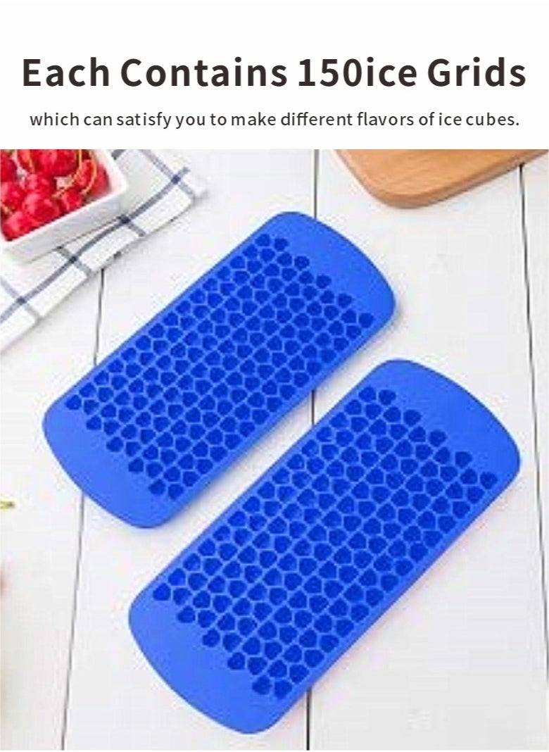 HieerBus Mini Silicone Ice Cube Trays Chocolate Mold  Non-Stick Food Grade Silicone Molds Baking Mold Reusable Candy Mold. ﻿  - Image 4