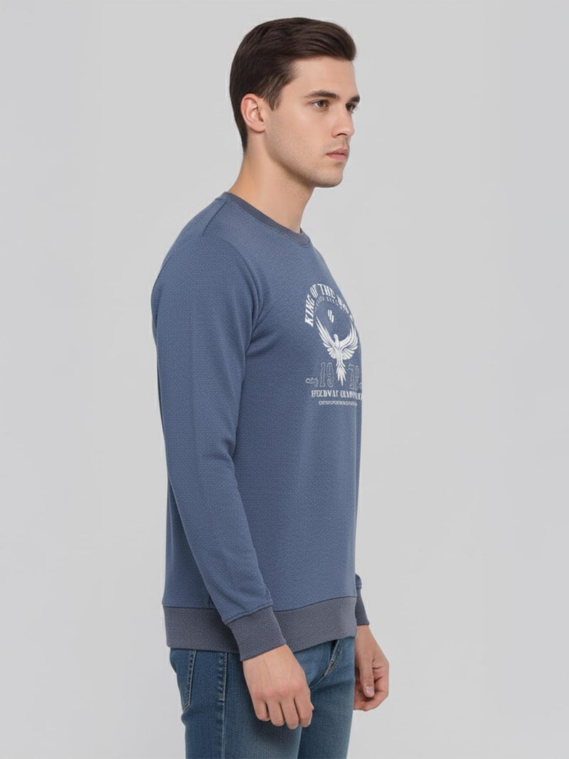 ONN Men's Cotton Regular Fit Full Sleeve Round Neck Sweatshirt 9001_NML_M_1PC - Image 5