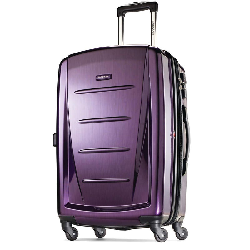 Samsonite Winfield 2 Hardside Expandable Luggage with Spinner Wheels, Purple, Carry-On 20-Inch - Image 1