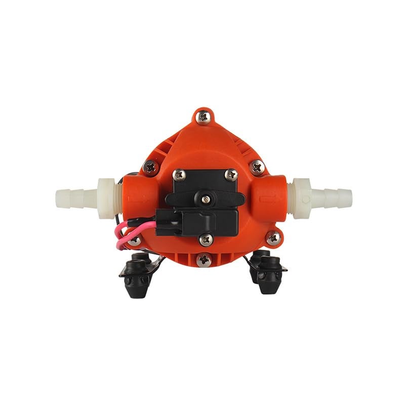 SEAFLO مضخة ضغط الماء SEAFLO 12V من سلسلة 31 - 1.8 جالون في الدقيقة، 80 PSI، ذاتية التحضير، مفتاح ضغط قابل للتعديل، للاستخدام في المركبات الترفيهية، القوارب، البحرية، والخارجية - Image 3