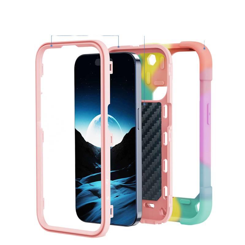 غطاء واقي | Daisy | حامل قائم | مقاوم للصدمات لـ iPhone 13 - Image 5