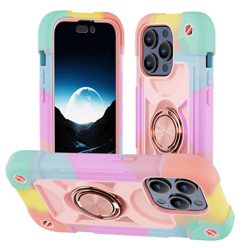 غطاء واقي | Daisy | حامل قائم | مقاوم للصدمات لـ iPhone 13 - Image 2