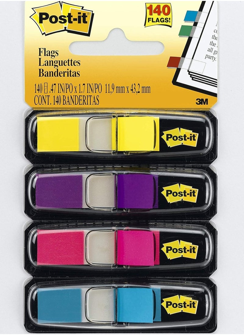 Post It - Post-it Flags 1/2" Dispenser 1/2 x 1.7 in (11.9x43.2mm) - Image 1