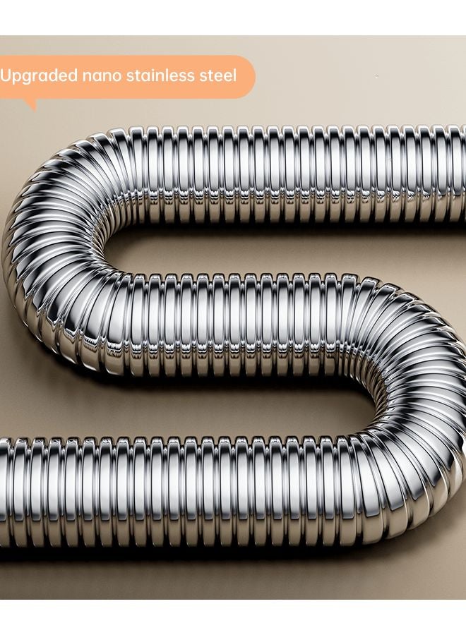 39.37 Inch Flexible Stainless Steel P Type Sink Drain Kit Expandable For 3.35 3.54 Drain Holes - Image 3