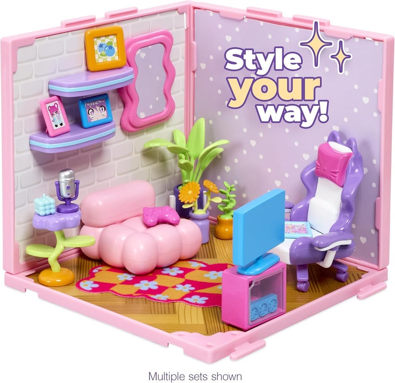 Suite Spaces Unbox & Build Living Room Room Set (20 Accessories) - Image 3