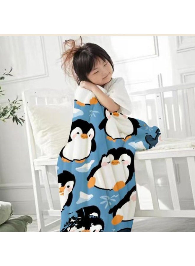 general Flannel thin blanket (warm and comfortable, suitable for sleep, gaming, dust removal and sandproof) 150cm*200cm - 17 - Image 1
