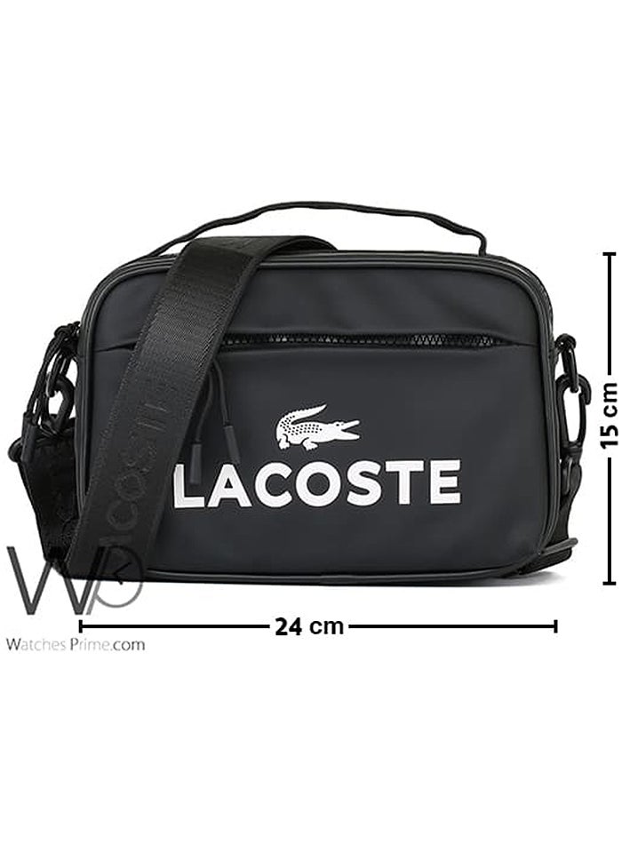 LACOSTE Black Lacoste Crossbody Shoulder Men Waterproof Hand Bag  - Image 3