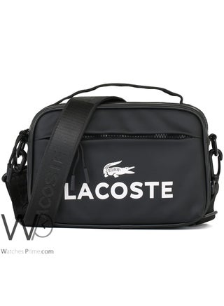 Black Lacoste Crossbody Shoulder Men Waterproof Hand Bag
