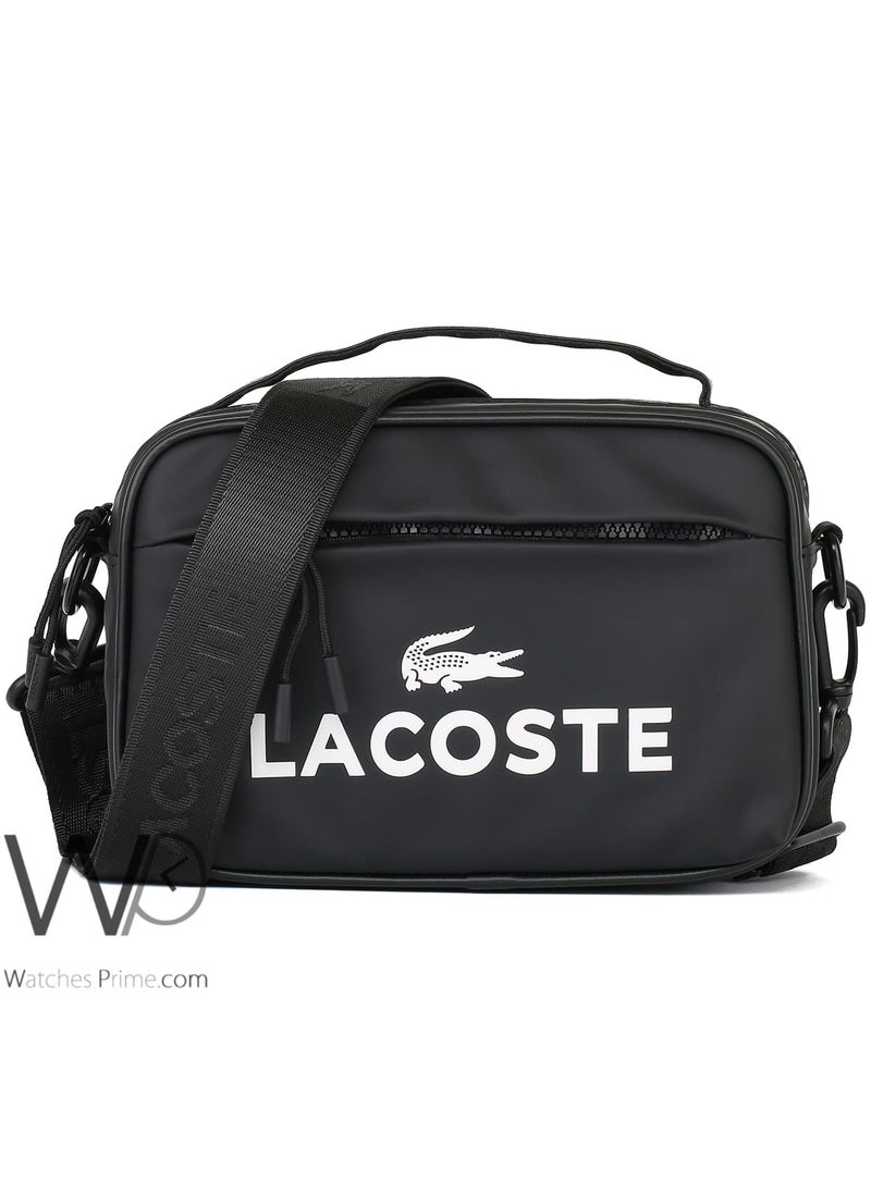 LACOSTE Black Lacoste Crossbody Shoulder Men Waterproof Hand Bag  - Image 1
