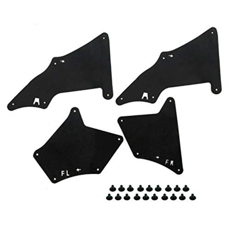 4 Pcs Splash Shield with Clips Splash Guards Fender Liner Shields Fit for 2003-2020 Toyota 4Runner, for 2007-2014 FJ Cruiser, for 2003-2009 GX 470, for 2010-2018 GX 460 Fender Liners-Thicker - Image 1