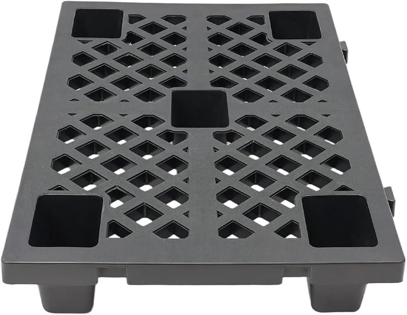 6 قطع من المنصات البلاستيكية السوداء مقاس 23.6 × 15.8 × 4 بوصة، مقاومة للرطوبة ومضادة للماء، منصات أرضية للاستخدام الداخلي والخارجي - Image 5