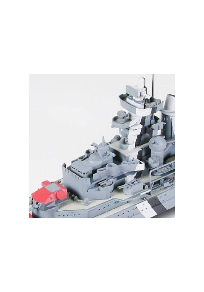 Tamiya 1:700 Scale German Heavy Cruiser Prinz Eugen Model Kit - Image 4