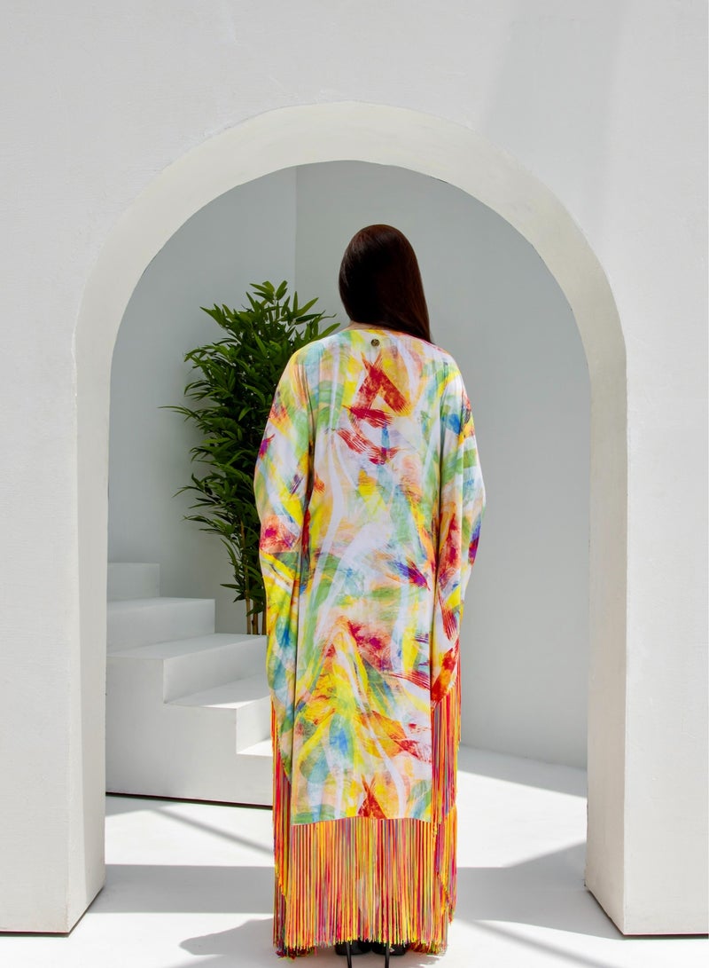 Tropical Dreamscape Kaftan - Image 2