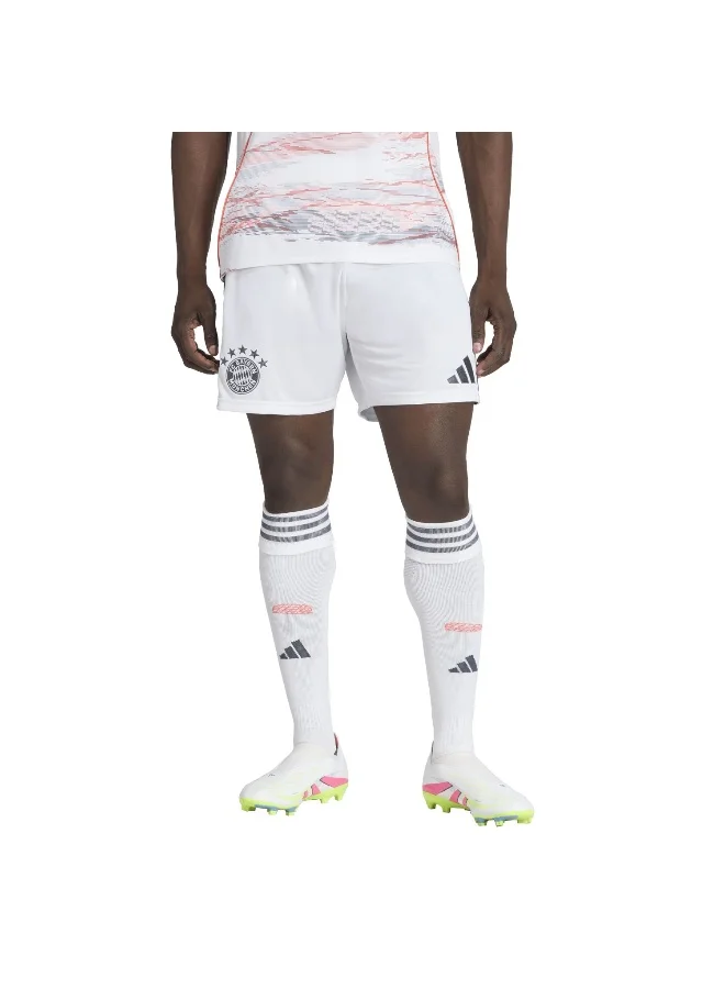 adidas Fcb A Sho White Football Shorts For Men XS