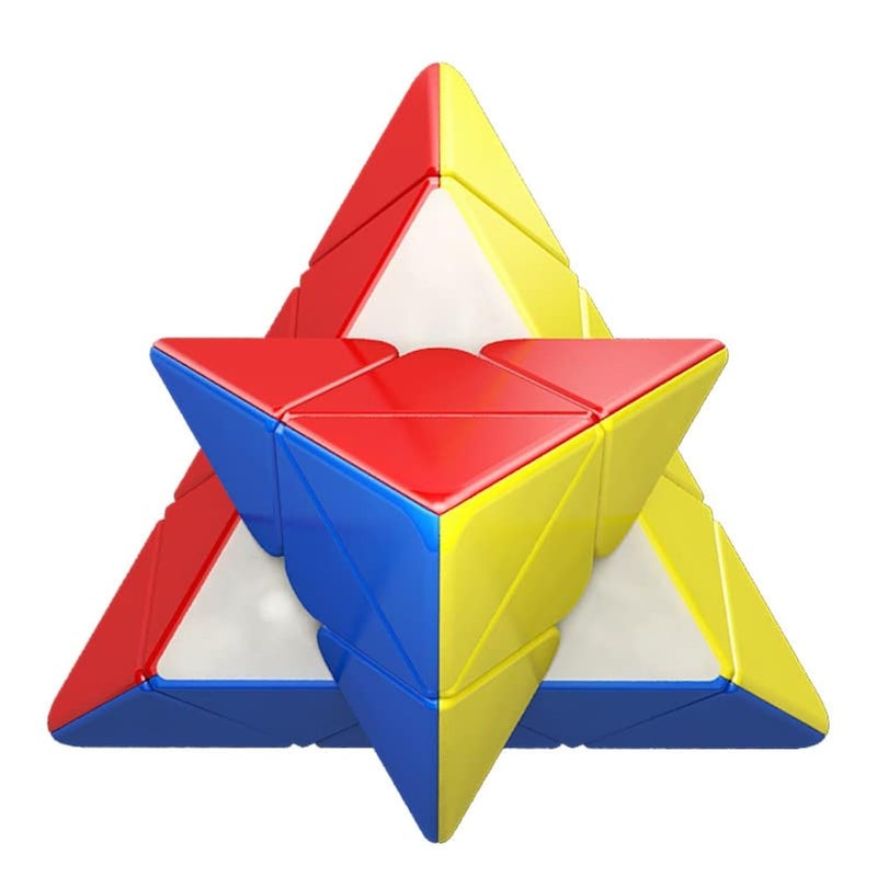 Cuberspeed MoYu Magnetic Pyramid Triangle Speed Cube RS Pyramid Magnetic stickerless Speed Cube Pyramid M Puzzle - Image 3