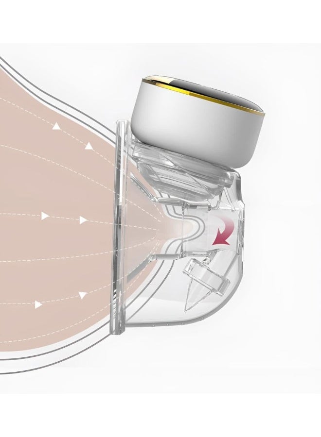 SAFENHAND Wearable Breast Pump- Portable Electric Pump Hands Free - Image 2