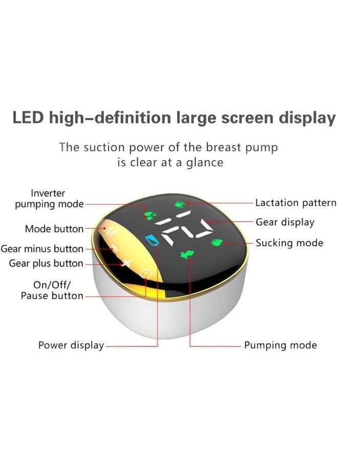 SAFENHAND Wearable Breast Pump- Portable Electric Pump Hands Free - Image 4