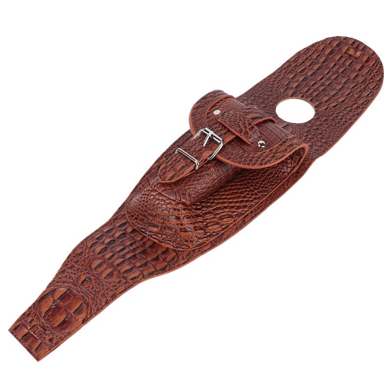 Fuel Tank Panel Bag High Quality PU Leather Motorcycle Fuel Tank Bag - Easy Installation with Mounting Straps Fuel Tank Pouch for Mobile Phone Wallet Storage - Image 1