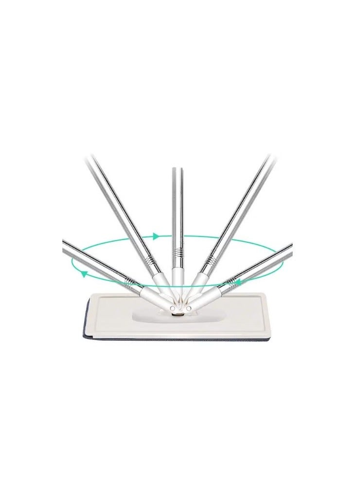 Dreamons Link Cleaning Mop Rack and 4pcs Rags for Replacement Grey/Silver 40.2 x 22.4 x 18.4cm - Image 3