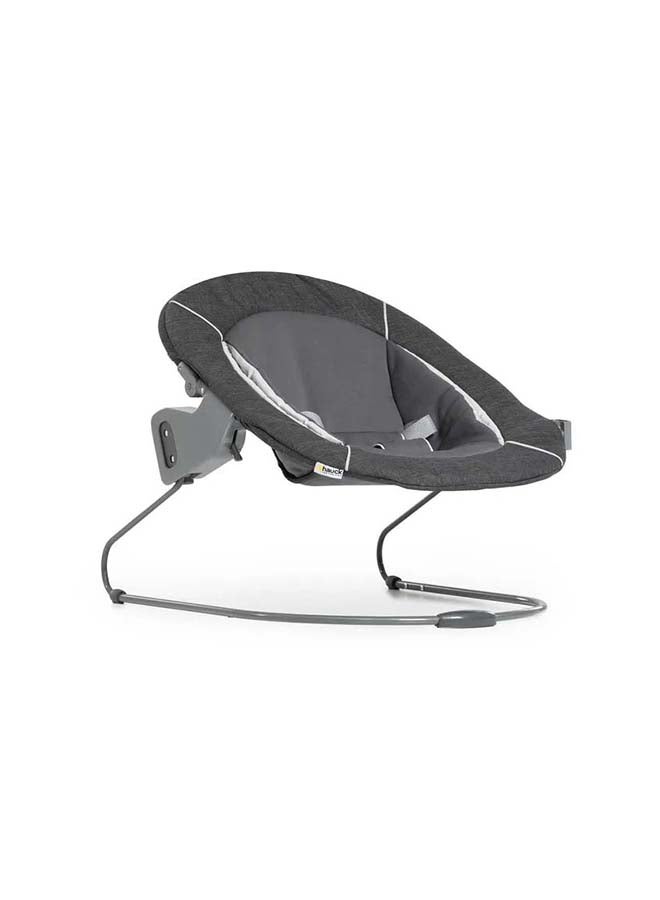 Hauck Alpha+ 2 in 1 Deluxe Bouncer and Baby Rocker, Melange Grey - from Birth, Newborn Set, Compatible with Alpha Highchair, Click On - Image 3