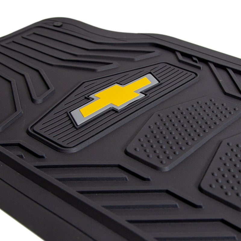 Plasticolor Chevrolet Weatherpro 4 Piece Floor Mats Set, Floor Mats by Plasticolor (001664R03), Black, One Size - Image 2