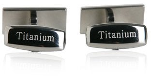 Cuff-Daddy Titanium Carbon Fiber Cufflinks with Jewelry Presentation Gift Box - Image 5