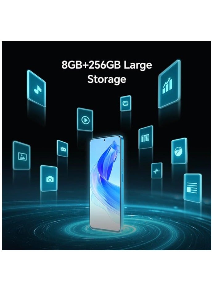 هونور 90 لايت 5G ثنائي الشريحة، 8 جيجا رام، 256 جيجا بايت روم سماوي ليك - الإصدار العالمي - Image 3