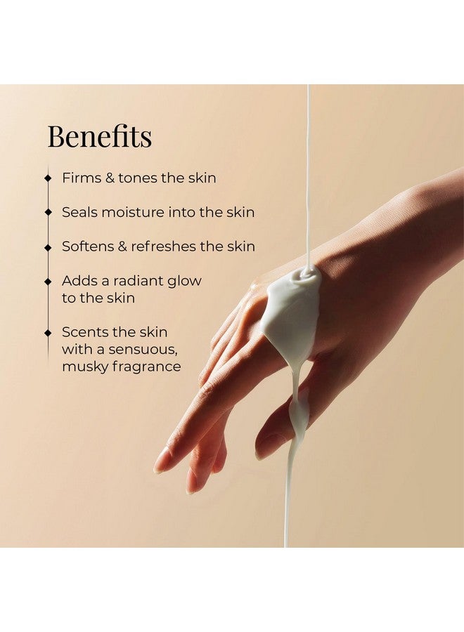 فورست اسينشالز حليب الجسم فائق الثراء، عود الليمون والزعفران | غسول الجسم المرطب الأيورفيدا للترطيب | مرطب طبيعي للجسم - Image 3