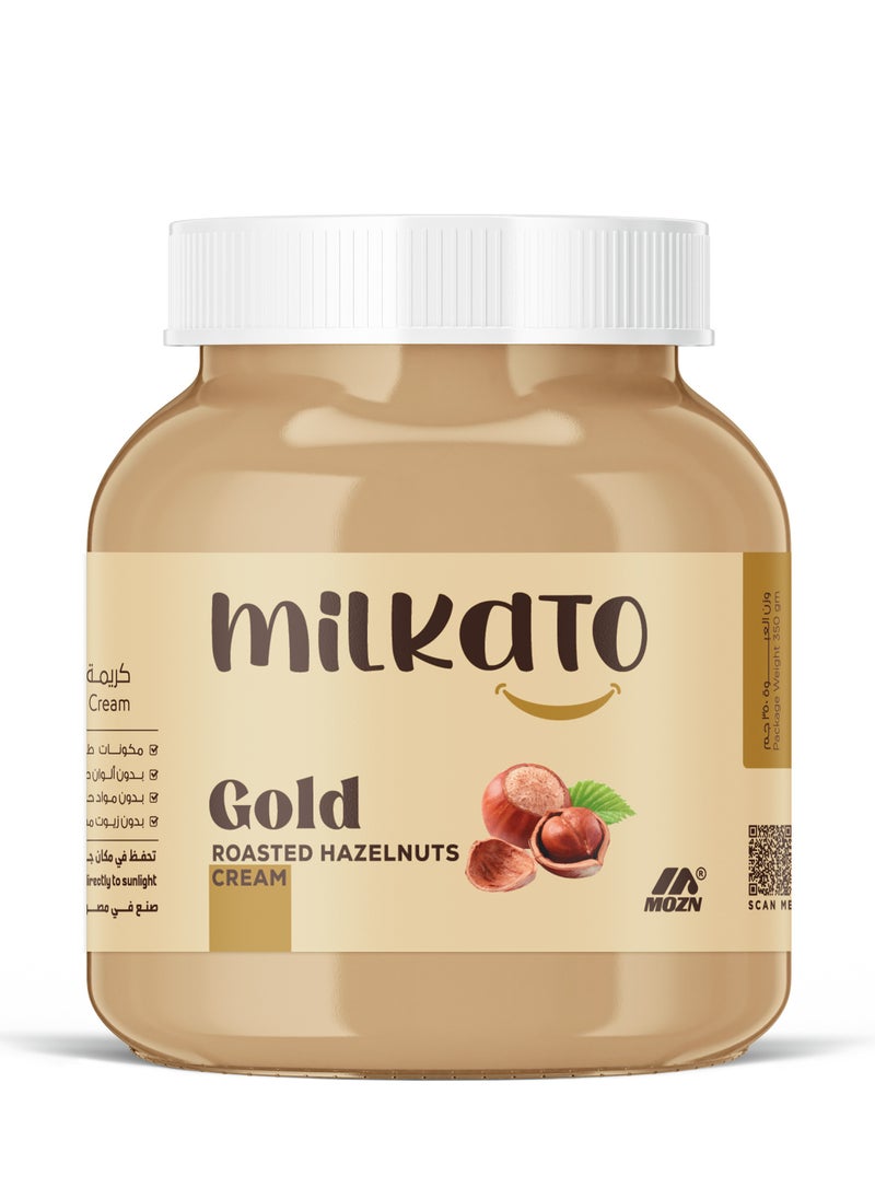 Milkato - Gold Hazelnuts Cream 350 gm - Image 1